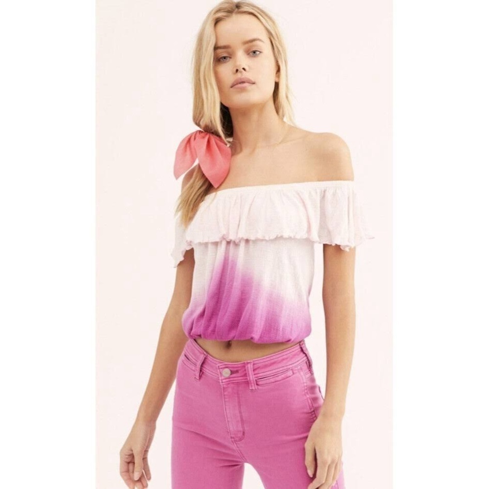 FREE PEOPLE Cora Lee Off The Shoulder Top